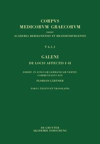 Produktbild: Galeni De locis affectis I-II