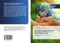 Produktbild: A study on Human Resource Management Policies in a Public Sector Bank