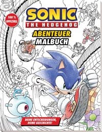 Produktbild: Sonic The Hedgehog: Das offizielle Abenteuer-Malbuch - Deine Entscheidungen, deine Geschichte!