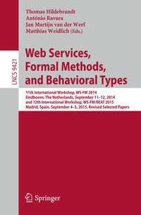 Produktbild: Web Services, Formal Methods, and Behavioral Types