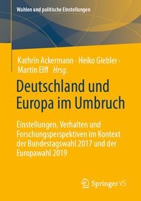 Produktbild: Deutschland und Europa im Umbruch