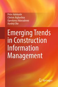 Produktbild: Emerging Trends in Construction Information Management