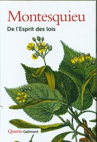 Produktbild: De l'esprit des lois. Suivi de D&eacute;fense de l'esprit des lois