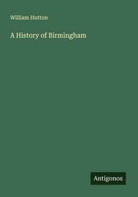 Produktbild: A History of Birmingham