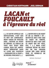 Produktbild: Lacan et foucault a l'epreuve du
