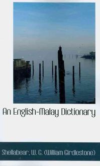 Produktbild: An English-Malay Dictionary