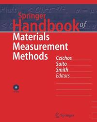 Produktbild: Springer Handbook of Materials Measurement Methods