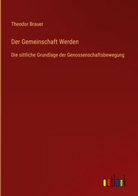 Produktbild: Der Gemeinschaft Werden