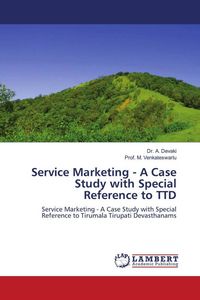 Produktbild: Service Marketing - A Case Study with Special Reference to TTD