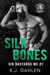 Produktbild: Silk & Bones (Sin's Bastards MC, #1)