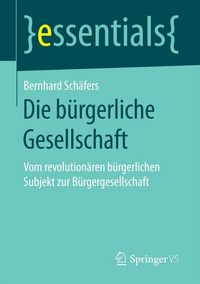 Produktbild: Die b&uuml;rgerliche Gesellschaft