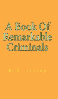 Produktbild: Book Of Remarkable Criminals Hardcover
