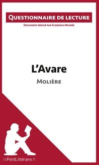 Produktbild: L'Avare de Moli&egrave;re