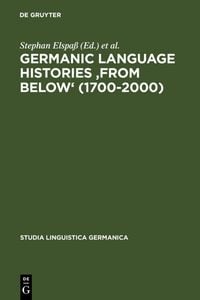 Produktbild: Germanic Language Histories 'from Below' (1700-2000)
