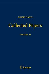 Produktbild: Mikio Sato Collected Papers Volume II