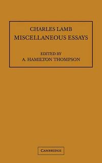 Produktbild: Miscellaneous Essays