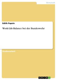Produktbild: Work-Life-Balance bei der Bundeswehr
