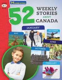 Produktbild: 52 Weekly Nonfiction Stories About Canada Grades 6-7