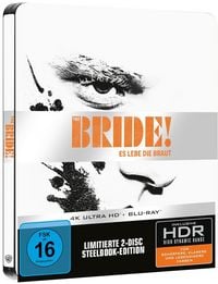 Produktbild: The Bride! - Es lebe die Braut - Steelbook (4K Ultra HD) (+ Blu-ray)