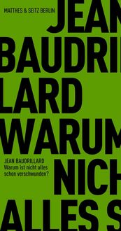 Produktbild: Warum ist nicht alles schon verschwunden?