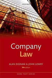 Produktbild: Dignam, A: Company Law