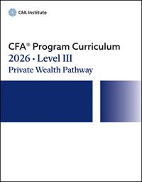 Produktbild: 2026 CFA Program Curriculum Level III Private Wealth Pathway Box Set