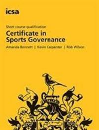 Produktbild: Bennett, A: Sports Governance