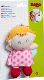 Baby Rosa Fuzzy Würfel mit roten Herzen und Kette oder Schnur / Autozubehör,  Charms, Geschenk, Neuheit, Spiegelanhänger, Autowürfel, Autoanhänger -  .de