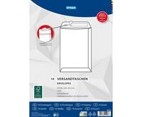 Produktbild: Stylex Versandtaschen, DIN B4, haftklebend, 10 Stück