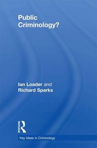 Produktbild: Public Criminology?