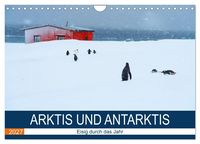 Produktbild: Arktis und Antarktis - Eisig durch das Jahr (Wandkalender 2027 DIN A4 quer), CALVENDO Monatskalender