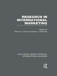 Produktbild: Research in International Marketing (RLE International Business)