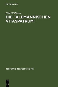 Produktbild: Die " Alemannischen Vitaspatrum "