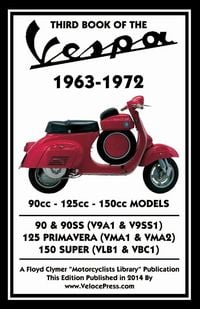 Produktbild: THIRD BOOK OF THE VESPA 1963-1972 - 90cc - 125cc - 150cc MODELS