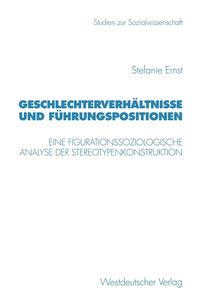Produktbild: Geschlechterverh&auml;ltnisse und F&uuml;hrungspositionen