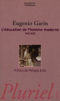 Produktbild: L'education De L'homme Moderne, 1400-1600