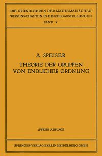 Produktbild: Die Theorie der Gruppen von Endlicher Ordnung