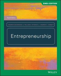 Produktbild: Bygrave, W: Entrepreneurship
