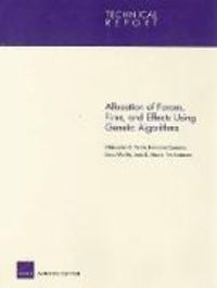 Produktbild: Allocation of Forces, Fires, and Effects Using Genetic Algorithms