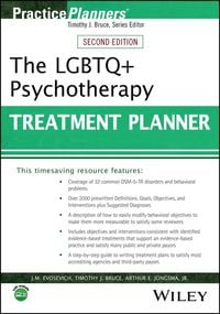Produktbild: The LGBTQ+ Psychotherapy Treatment Planner