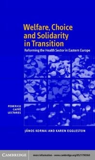 Produktbild: Welfare, Choice and Solidarity in Transition
