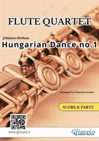 Produktbild: Hungarian Dance no.1 - Flute Quartet (Score & Parts)