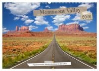 Produktbild: Monument Valley - Faszinierende Westernkulisse in den USA (Wandkalender 2026 DIN A2 quer), CALVENDO Monatskalender