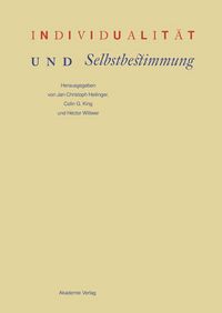 Produktbild: Individualit&auml;t und Selbstbestimmung