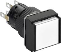 Produktbild: Schneider Electric XB6ECF1B2P XB6ECF1B2P Leuchtdruckschalter 250V 3A tastend IP65 1St.