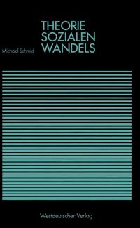 Produktbild: Theorie sozialen Wandels