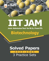Produktbild: IIT JAM Biotechnology Solved Papers (2023-2005) and 3 Practice Sets