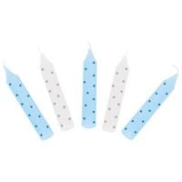 Produktbild: Geburtstagskerzen-Set, blau gepunktet (f&uuml;r Geburtstagskr&auml;nze 106,Geburtstagskr&auml;nze 108,55985,60721,60726,60706)