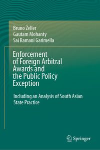Produktbild: Enforcement of Foreign Arbitral Awards and the Public Policy Exception