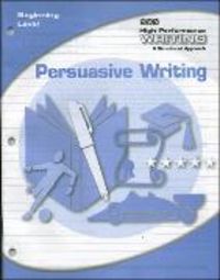 Produktbild: High-Performance Writing Beginning Level, Persuasive Writing